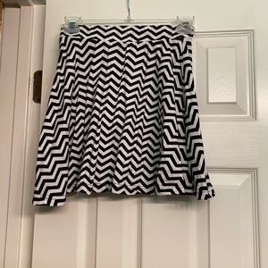 Chevron skirt